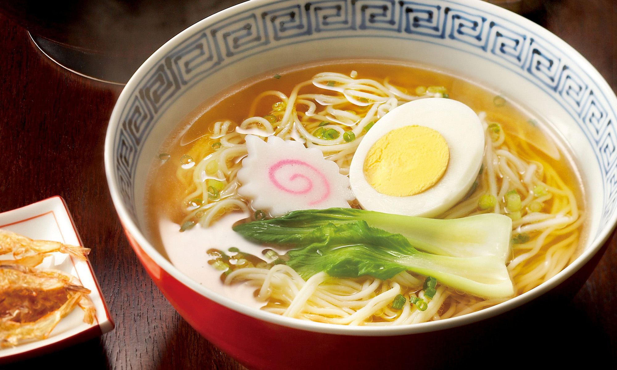 石川製麺の白エビラーメン